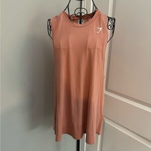 NWT Gymshark Training Oversized Tank in Hazy Pink Size XL